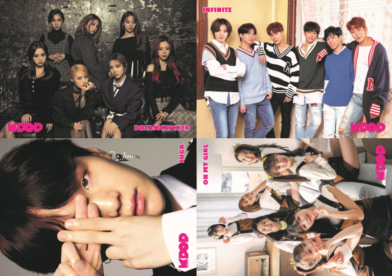 K-Pop&Drama Dergisi'nin 7. sayısı posterleri